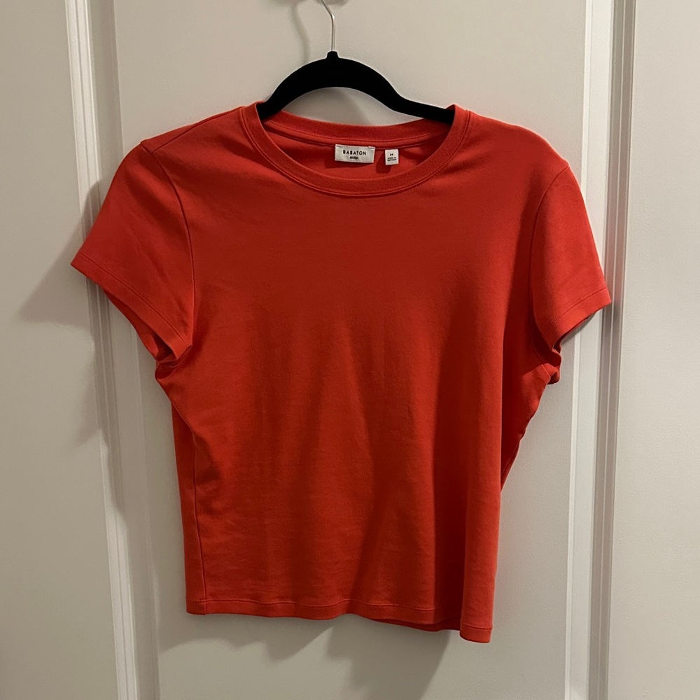 Babaton Interlock cotton memo tshirt